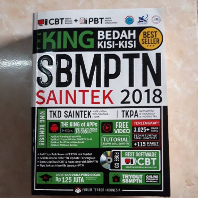 THE KING SBMPTN 2018 BUKU SBMPTN