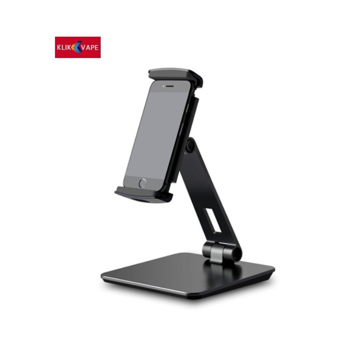 DISKON MURAH Dudukan HandPhone, Tablet Stand Holder Desktop AP-7X - DARK GREY KlikVape Bandung