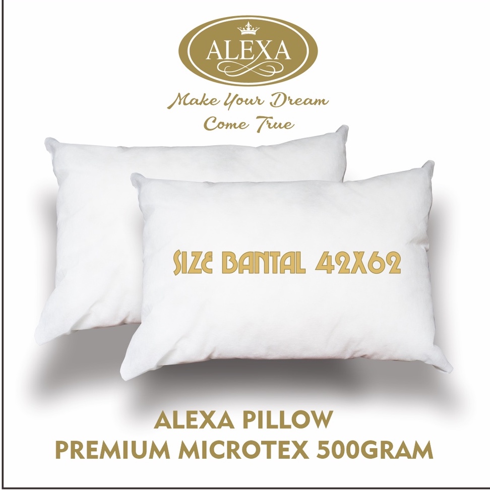 ALEXA Bantal Guling Hotel Microtex 500 GRAM
