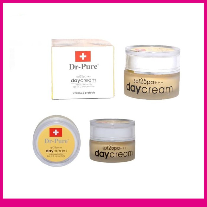 DAY Cream DR PURE Krim Pemutih SK359 Pemutih Wajah Kosmetik Kecantikan Wajah