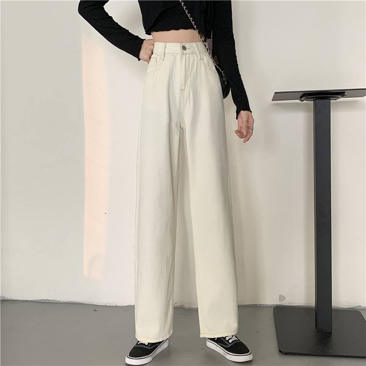 BEARYJEANS Highwaist Kulot Jeans Wanita Celana Jeans Culottes Jeans Basic  - BJ004