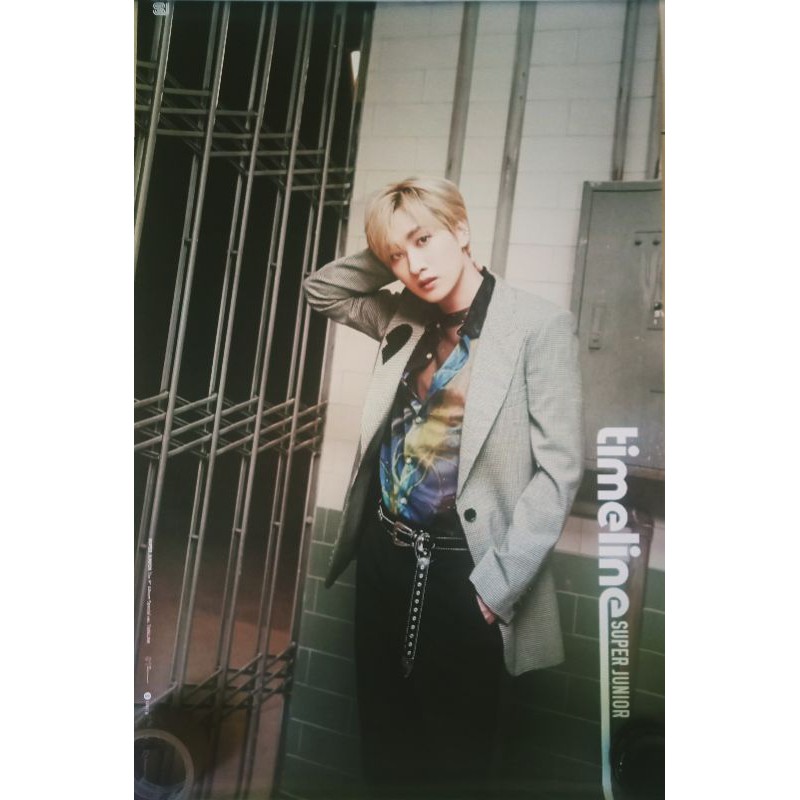 [PROMO TERMURAH] Donghae Poster - TIME SLIP & Eunhyuk Poster - TIMELINE