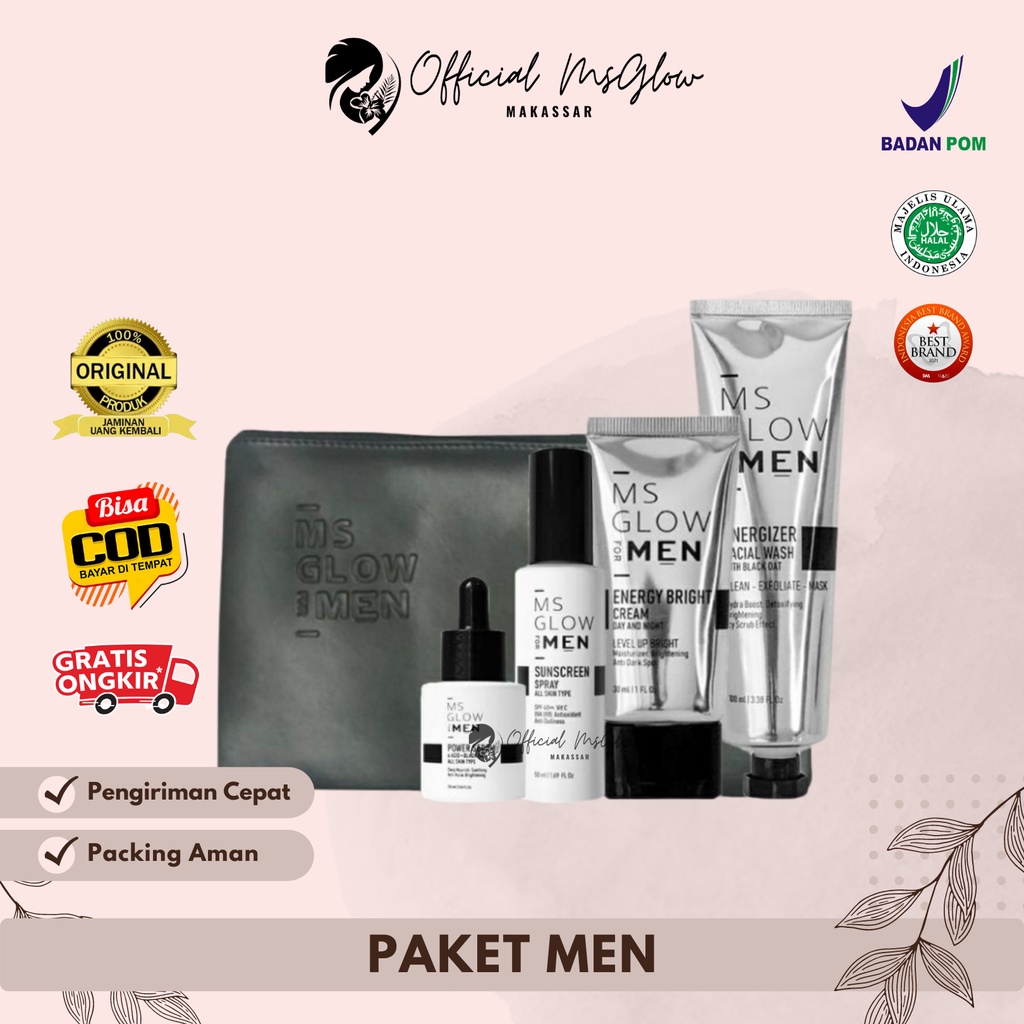 Msglow ms glow men #Jaminan Produk Original