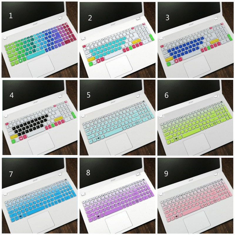 Cover Pelindung Keyboard Silikon 15.6 Inch untuk Acer e5-575g-51sf a615 tmp2510 tx520 e5-576g