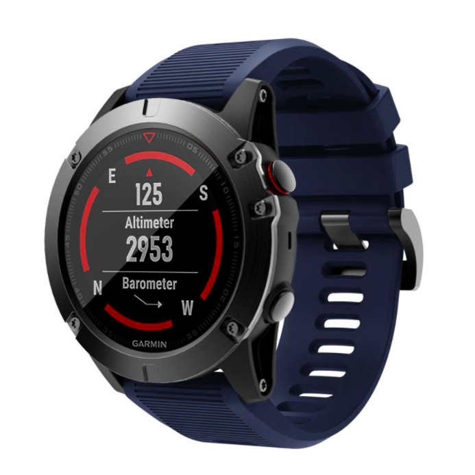 Easy Quick Fit 26mm Tali Strap Untuk Garmin D2 Charlie Bravo Fenix 5x Plus 6x Pro MK1