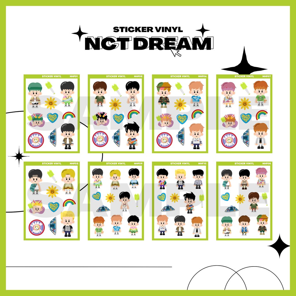 Sticker / Stiker Kpop NCT DREAM - Hello Future