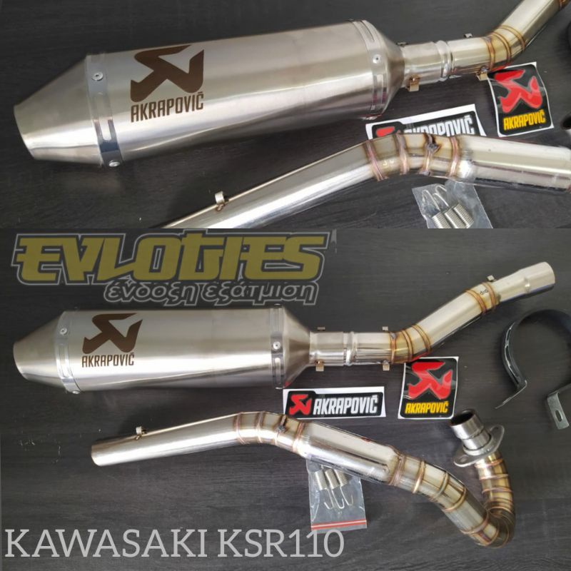 Knalpot Kawasaki Ksr110 Akrapovic