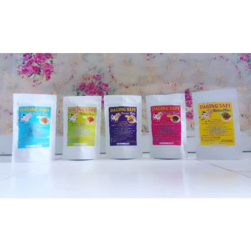 

Daging Sapi varian rasa kemasan 150 gram