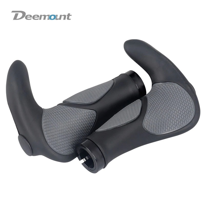 G5U Deemount Grip Gagang Sepeda Ergonomic Handlebar Rubber - Bpg-111 - Black Or-i