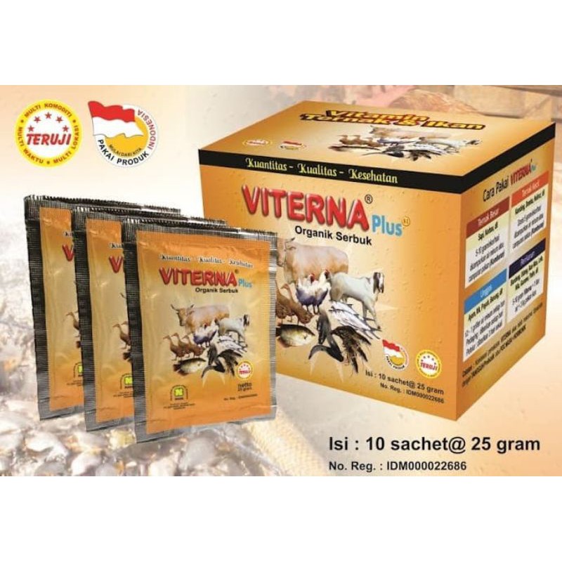 VETERNA SERBUK NASA - VITAMIN TERNAK & IKAN