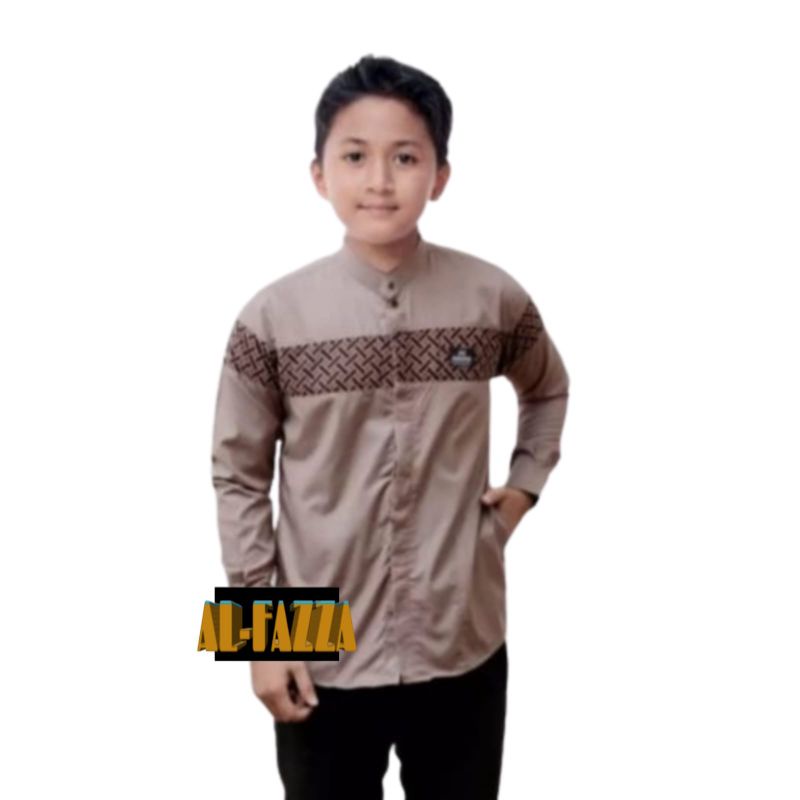 Baju Koko anak SD SMP / Koko anak motif terbaru Koko anak laki laki