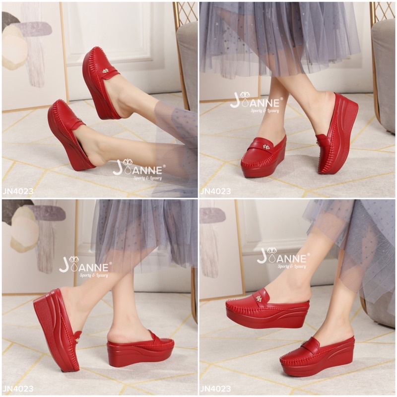 RESTOCK! [ORIGINAL] JOANNE High Wedges Shoes Sepatu Wanita #JN4023