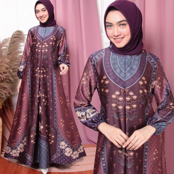 Dior Silk/Wearing Klamby/Baju Muslim/Gamis Wanita