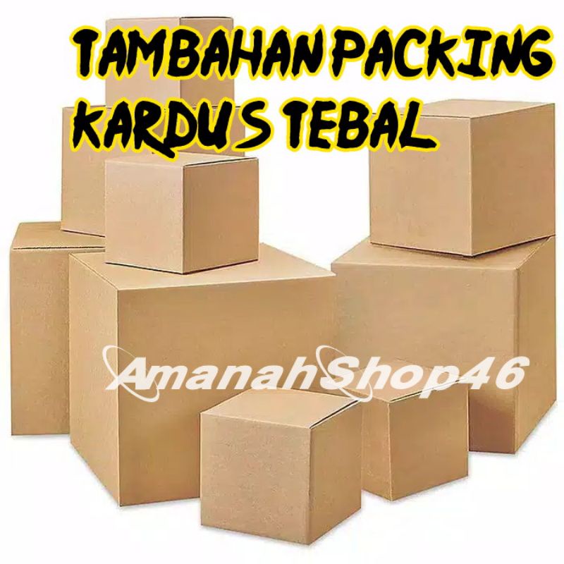 

Tambahan Packing Kardus Tebal Menghindari Kerusakan