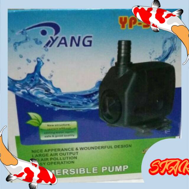 Aquarium pompa celup water pump YANG YP 3900