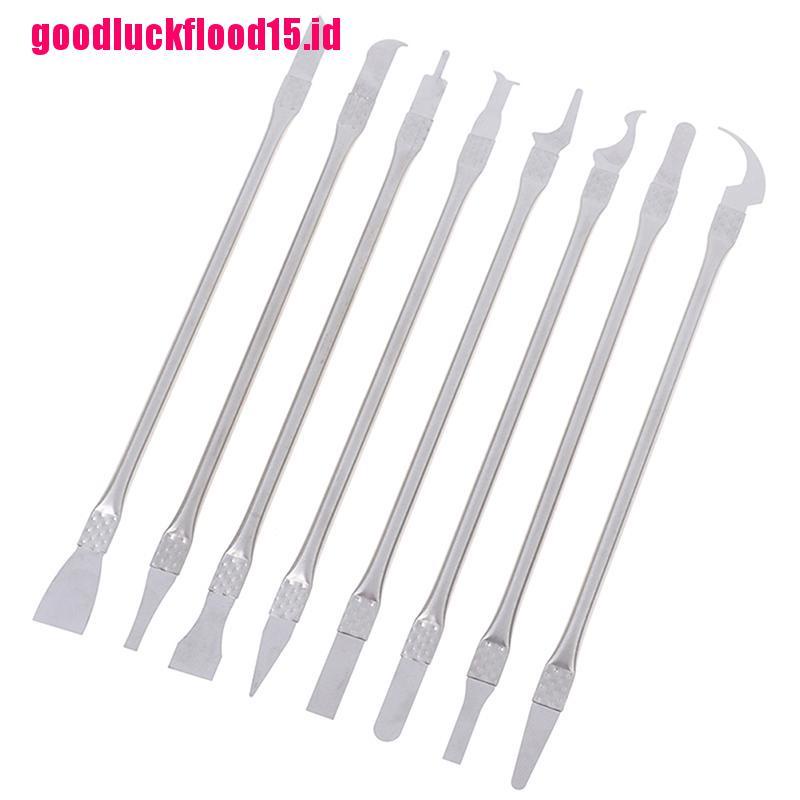 {LUCKID}8 in 1 Mobile Phone laptop LCD Chip CPU Separation Glue Removal Crowbar tool