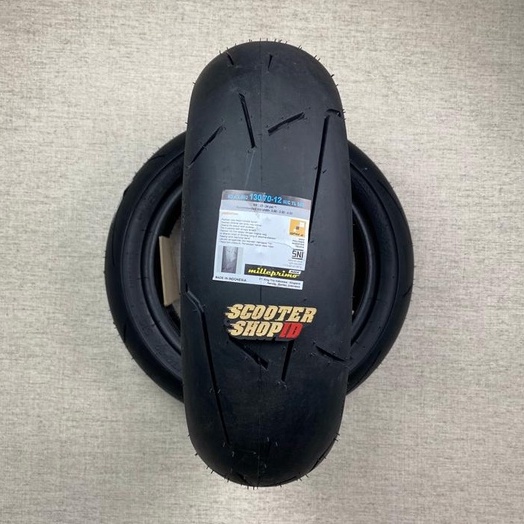 Ban ADX Milleprimo Soft Compound 130/70 Ring 12 Vespa Matic