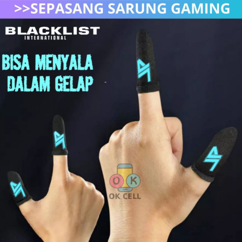 MENYALA- Sarung Jari Jempol Game Gaming FF ML Super Sensitif Premium