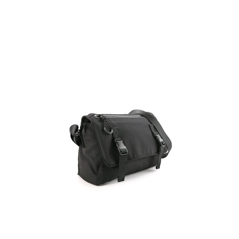 TAS SELEMPANG PRIA HUSH PUPPIES SLING BAG ORIGINAL HITAM BLACK HM131