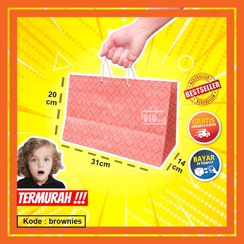

PAPER BAG BATIK PAPER BAG KADO PAPER BAG HAJATAN PAPER BAG SOUVENIR BROWNIES