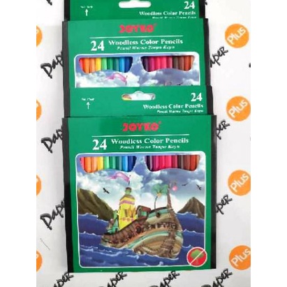 

향 Pensil 24 Warna JOYKO Woodless Panjang CP104 Recomend