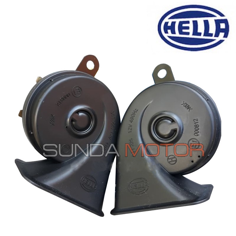 Hella Midnight Black Twin Tone - Klakson Mobil