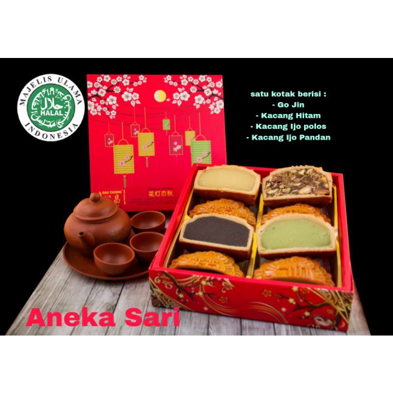 

Mooncake Sau Chong Kombinasi 4 rasa