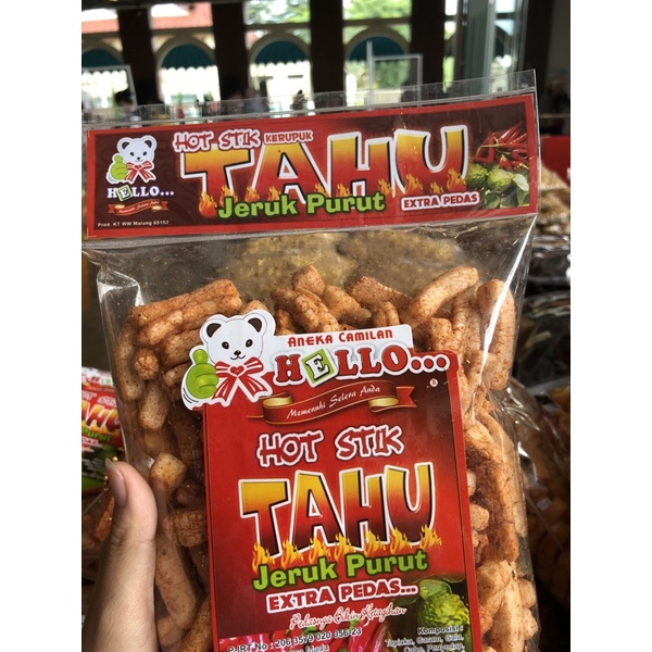

Hot Stick Tahu Jeruk Purut