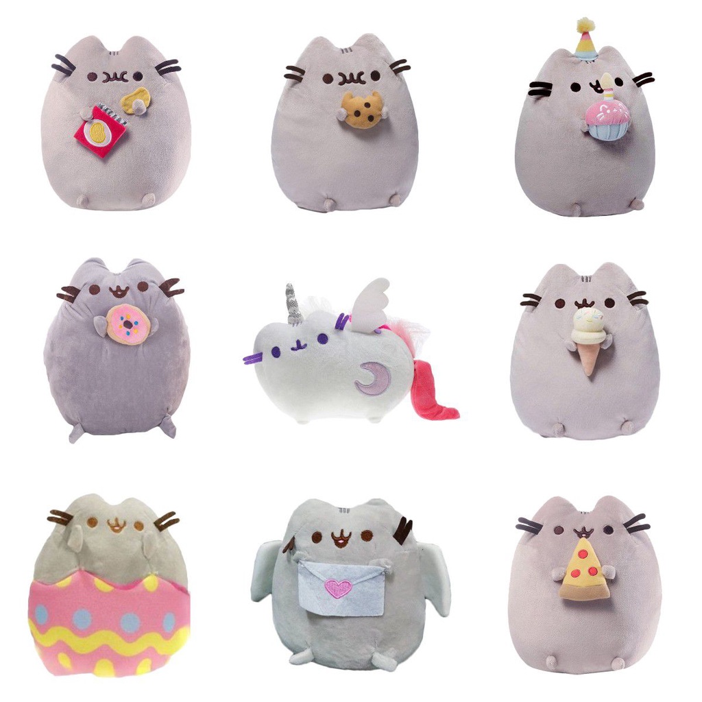 Pusheen The Cat Doughnut Cookie Plush Soft Toys Kids Baby Gifts Stuffed Animals