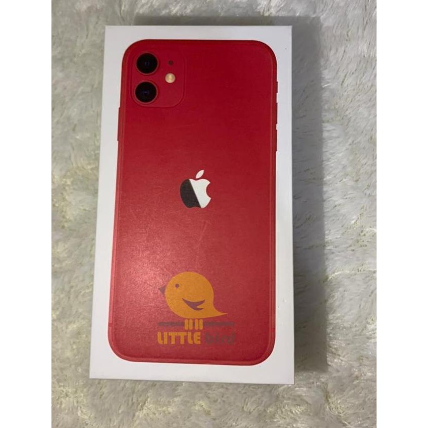 

L0I3 Little Bird Dus Kotak Fullset iPhone 11 Ready Stock an - Hijau ZDS