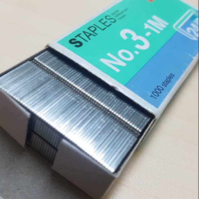 

Isi staples ukuran No. 3-1M /box