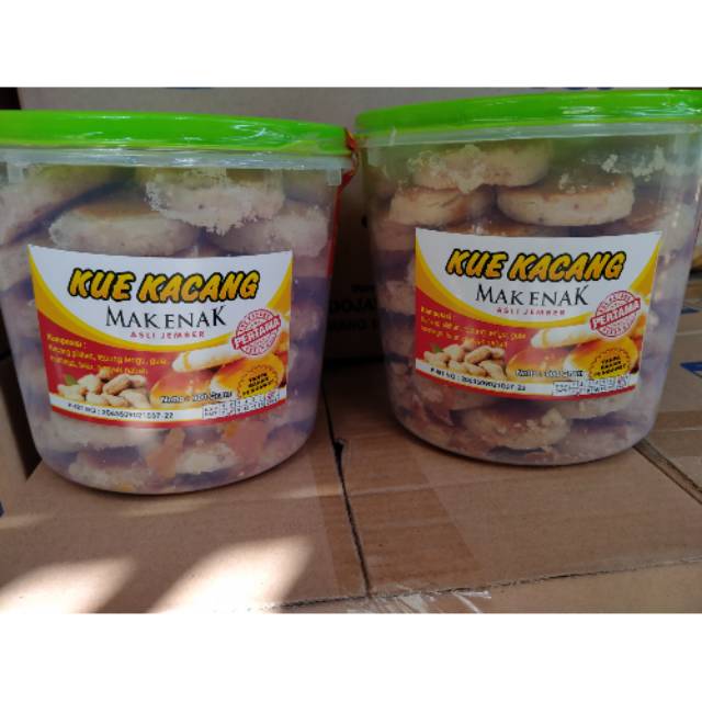 

Kue Kacang Mak Enak asli Jember 900gr