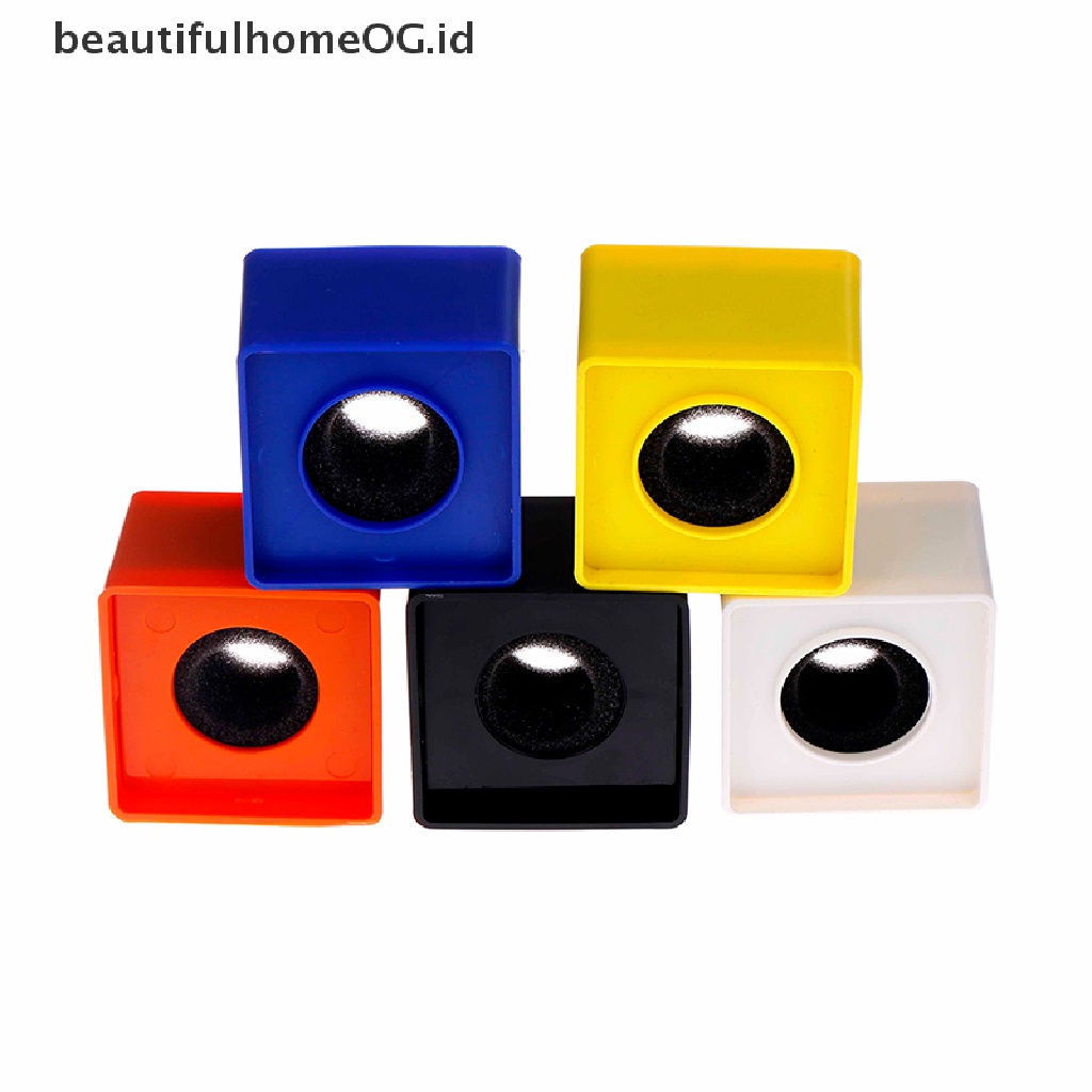 1 Pc Mikrofon Wawancara KTV Bentuk Kubus Bahan ABS