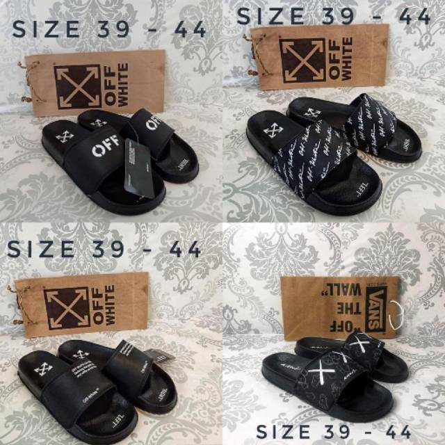 Sandal slide Hits Off white