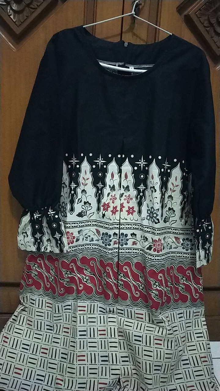 Tunik Candra Dewi Size S M L Xl Xxl | Dress Batik Asli Solo