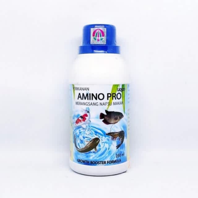 Amino Pro 250ml Vitamin Obat Pertumbuhan Penambah Nafsu Makan Ikan