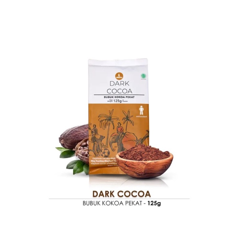 Timurasa Dark Cocoa Powder 125gr - Bubuk Kakao Hitam - Coklat Bubuk