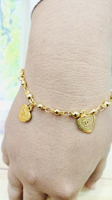 Gelang tangan wanita jurai jurainlapis emas // gelang tangan wanita // yaxiya // xuping