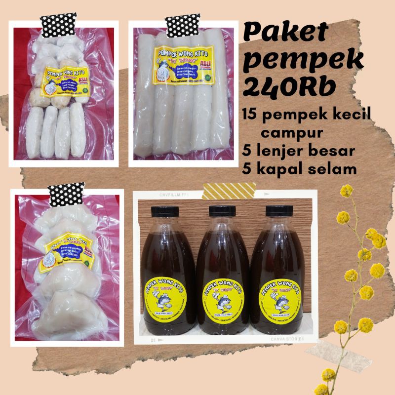 

Pempek "Ny.Thang" Paket 240rb