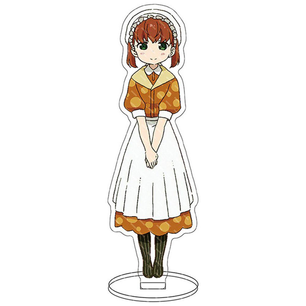 Stand Figure Anime Agustina Dua Sisi Kawaii Model Figure Transparan Miss Kobayashi's Dragon Maid Anime Karakter Plat Akrilik