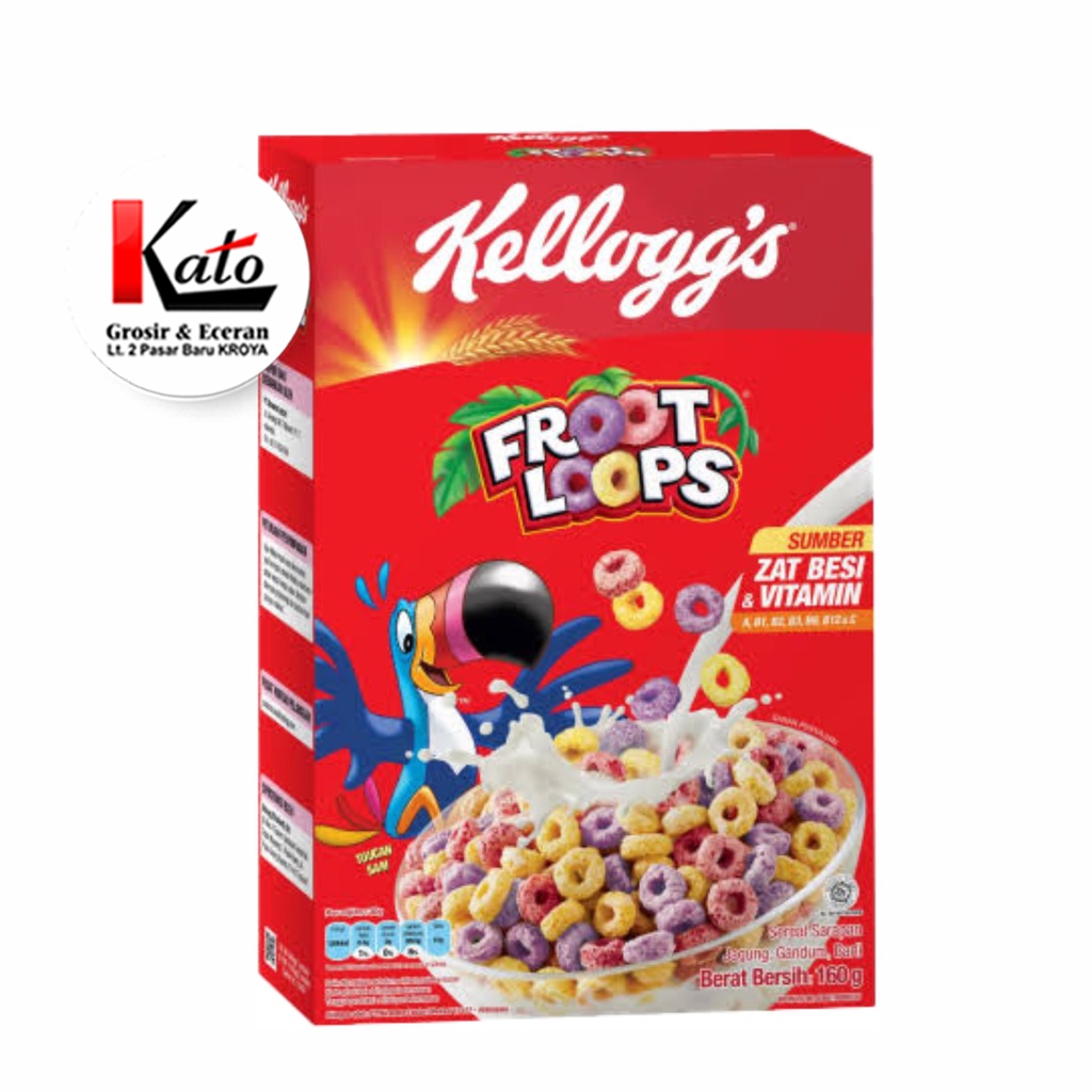 

Kellogg's Breakfast Cereal Froot Loops 150g