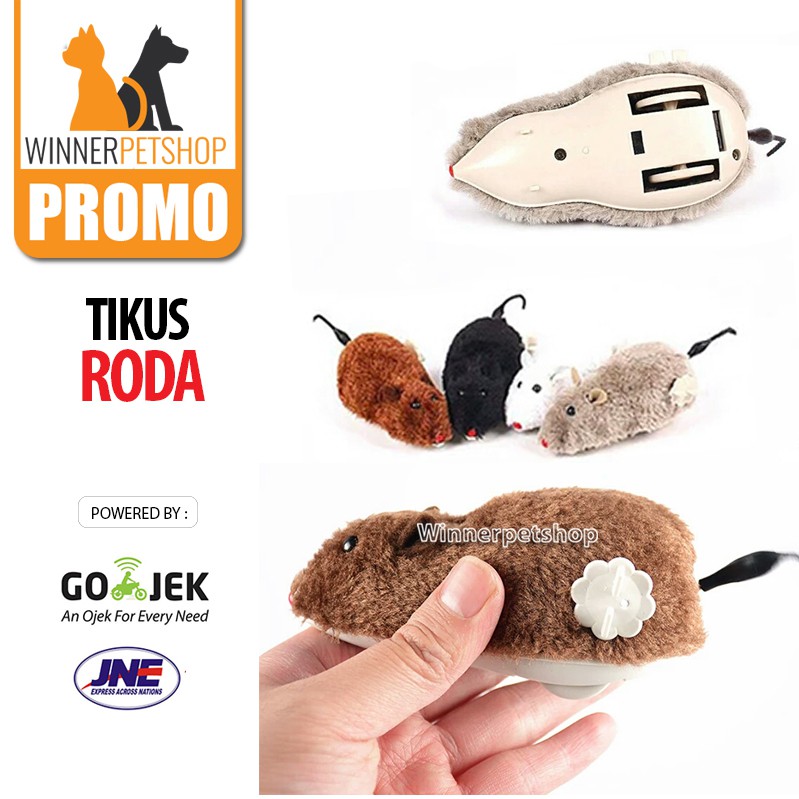 Mainan Kucing Tikus Roda Boneka Tikus Shopee Indonesia