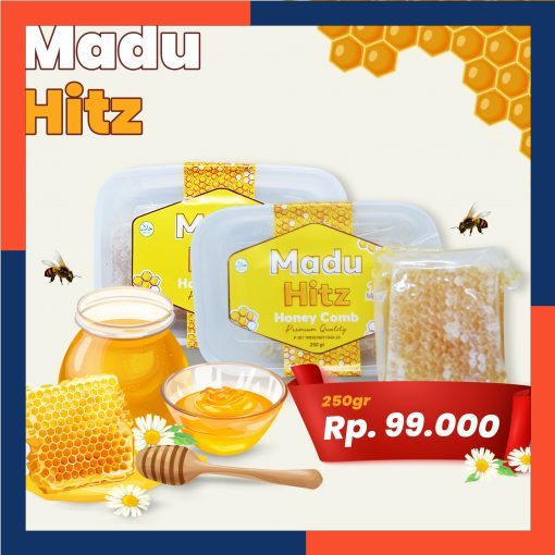 

Madu Hitz Asli Nikmat Dan Sehat Langsung Dari Sarang Lebah 250 gram