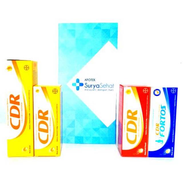 CDR Jeruk 10s / CDR Fortos 10s / CDR Fruit Punch 10s / CDR Jeruk 15s - pencegahan Osteoporosis