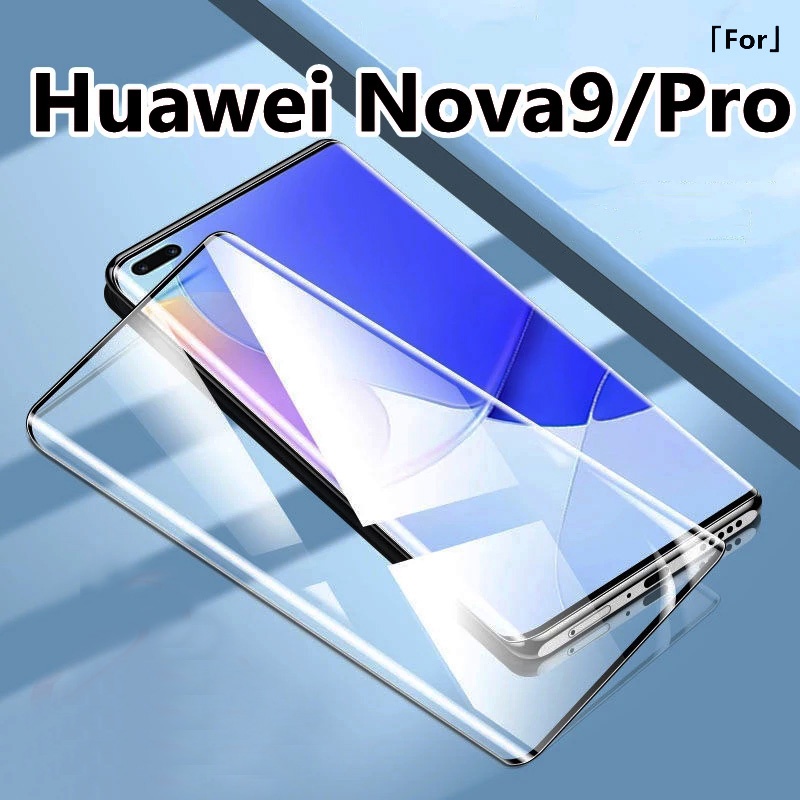 Pelindung Layar Tempered Glass Anti Gores / Jatuh Untuk Huawei Nova 9 / 9Pro