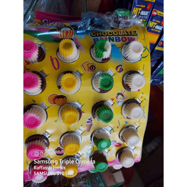 

coklat choyo choyo cup isi 20