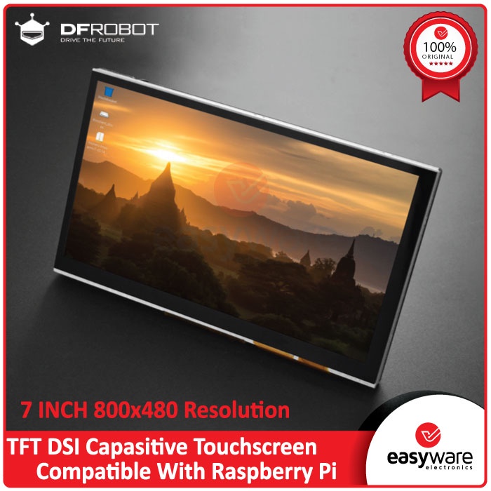 DFrobot TFT DSI Capacitive Touchscreen (Compatible with Raspberry Pi 4B/3B+/3B)