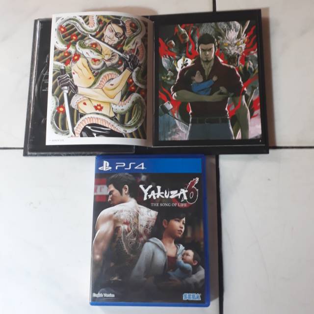 Sony PS4 Yakuza 6 & Artbook REGION 3