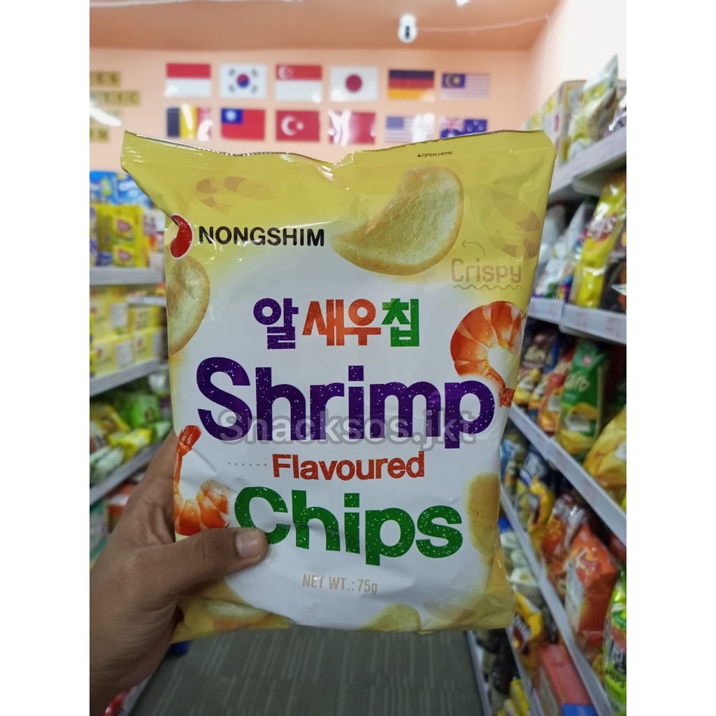 

NONGSHIM SHRIMP FLAVOURED CHIPS KOREA SNACK