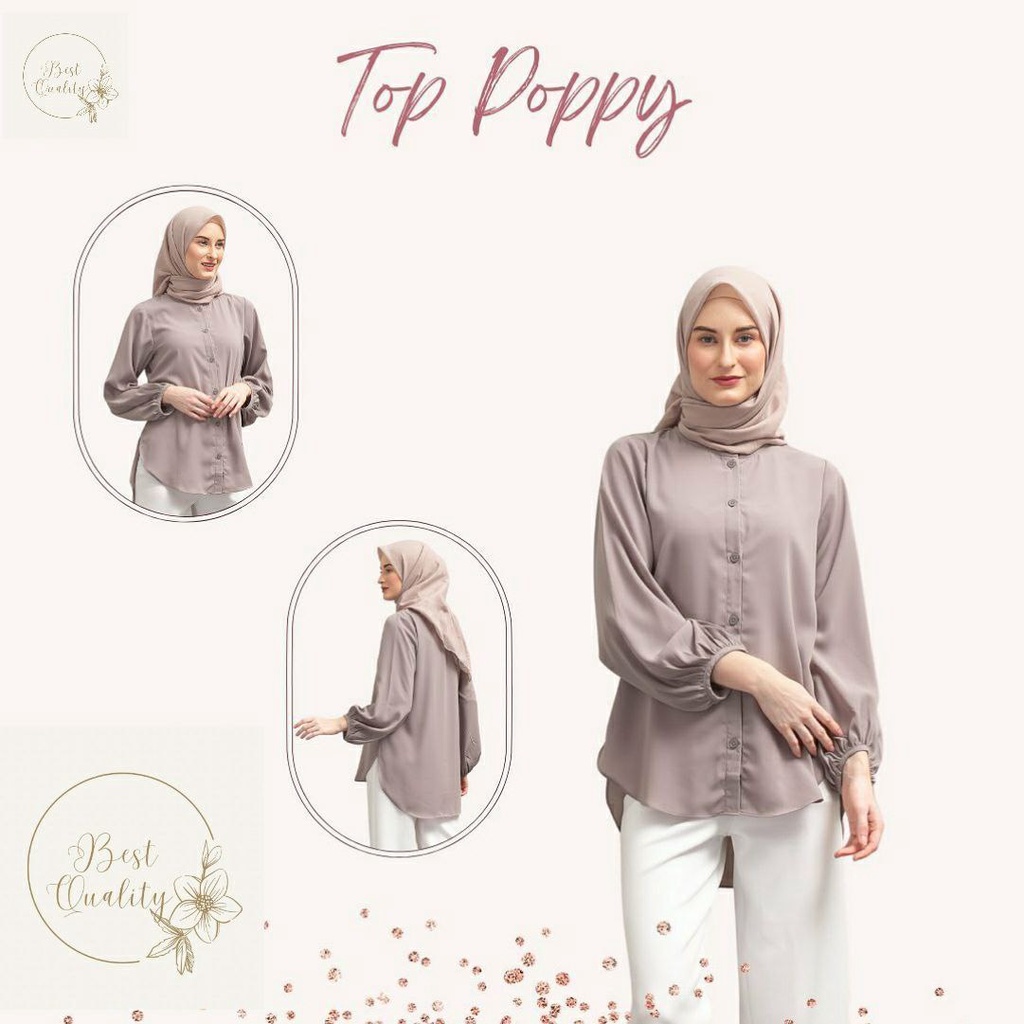 Kemeja Tunik Polos Shakila Premium Import Shakila Tunik Shakila blouse